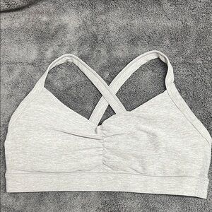VUORI Light grey sports bra bralette size Large